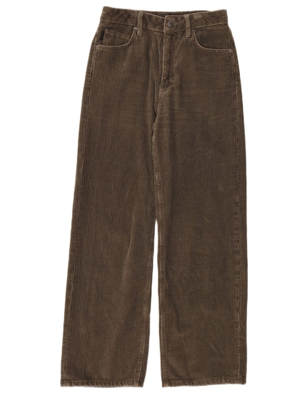 Superdry Pantalon cargo coupe ample en velours côtelé pour homme W26 L30 Coton kaki