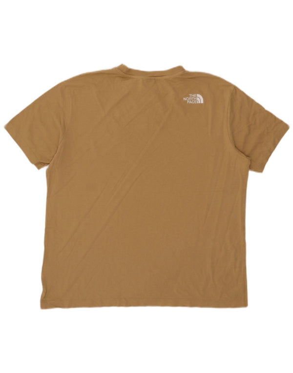 The North Face T-shirt graphique coupe ample pour femme UK 14 Kaki moyen