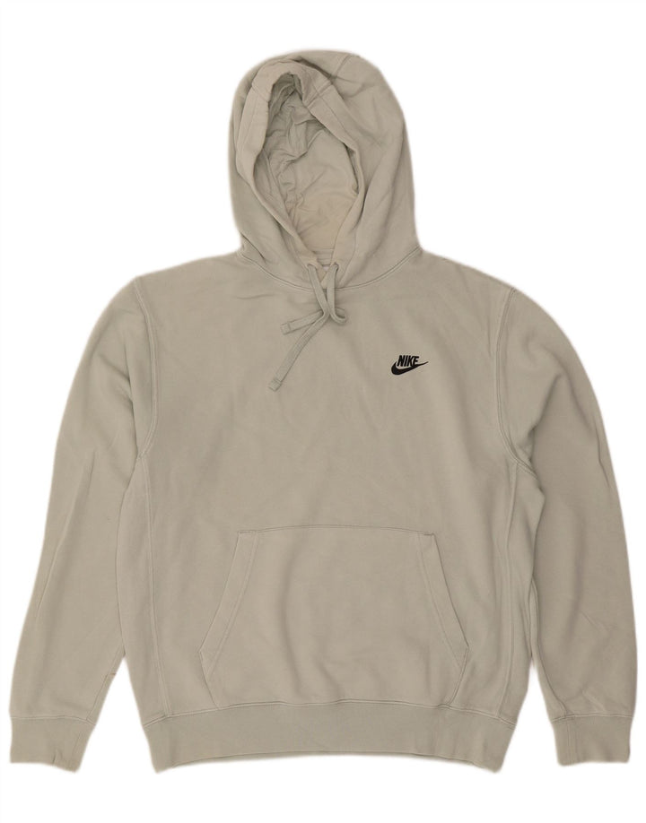 Nike Pull à capuche en coton vert moyen pour homme