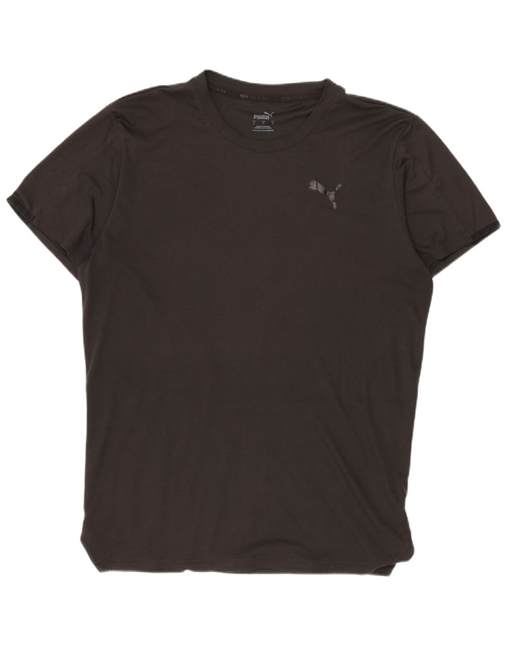 Puma T-Shirt Graphique Homme Petit Noir Polyester Sports