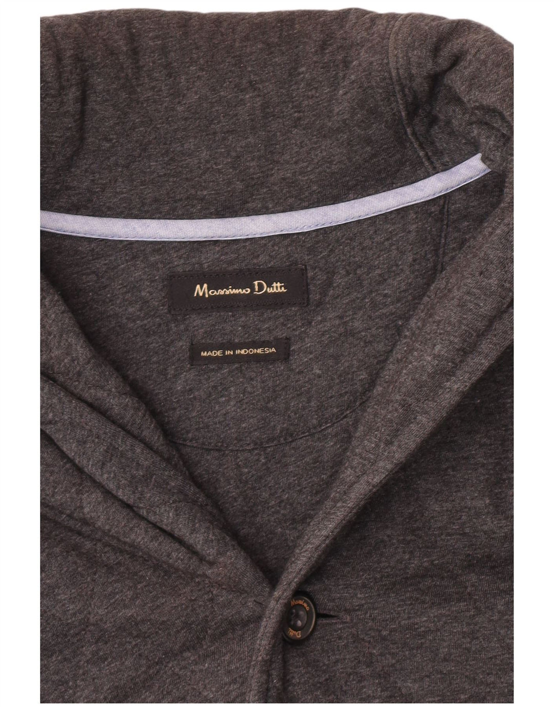 Massimo Dutti Cardigan Homme Pull Petit Gris Argyle/Diamant