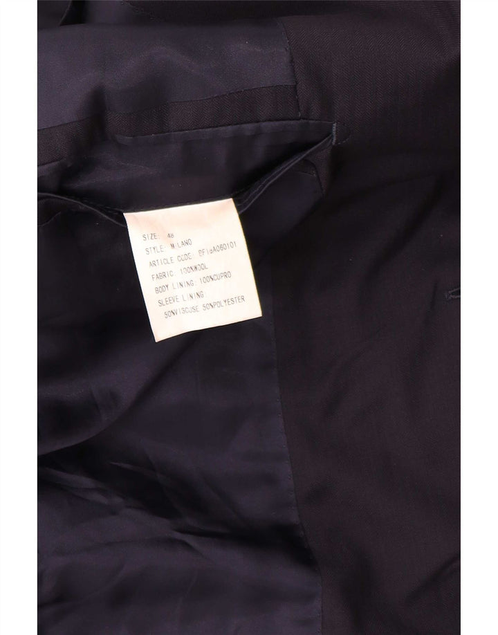 Boggi Milano Veste Blazer 2 Boutons Homme IT 48 Bleu Marine Moyen Classique