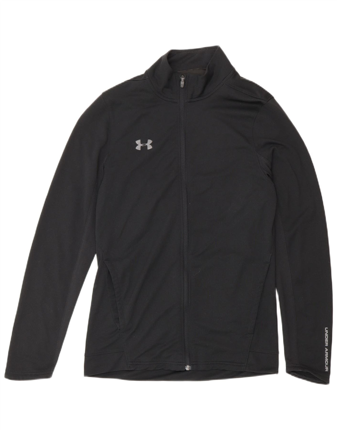 Under Armour Veste de Survêtement Graphique Ajustée Homme Petit Noir Polyester