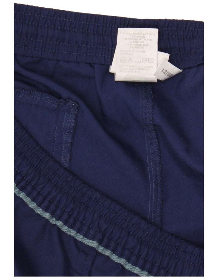 Adidas Short de bain homme grand bleu marine polyester