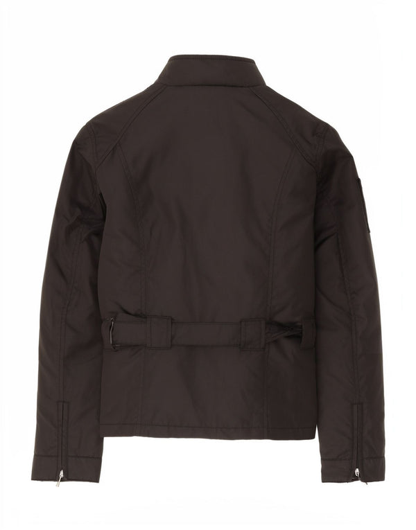 Refrigiwear Veste de Pluie Fille 13-14 Ans XL Noir Polyamide Biker