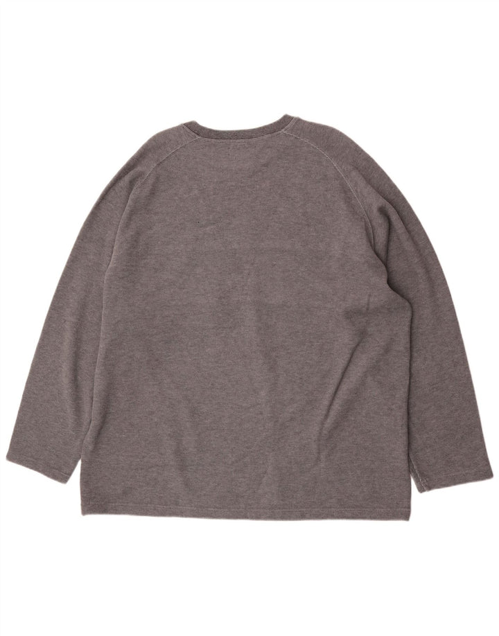 Marks & Spencer Haut Bleu Harbor à Manches Longues pour Homme 2XL Gris Colorblock