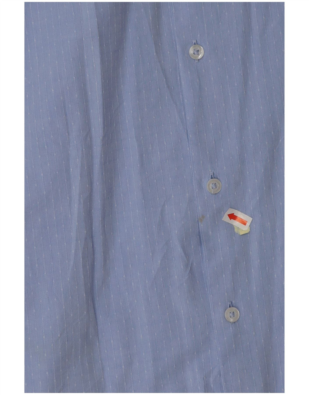 BENETTON Chemise Garçon 13-14 ans 3XL Bleu Rayure Coton