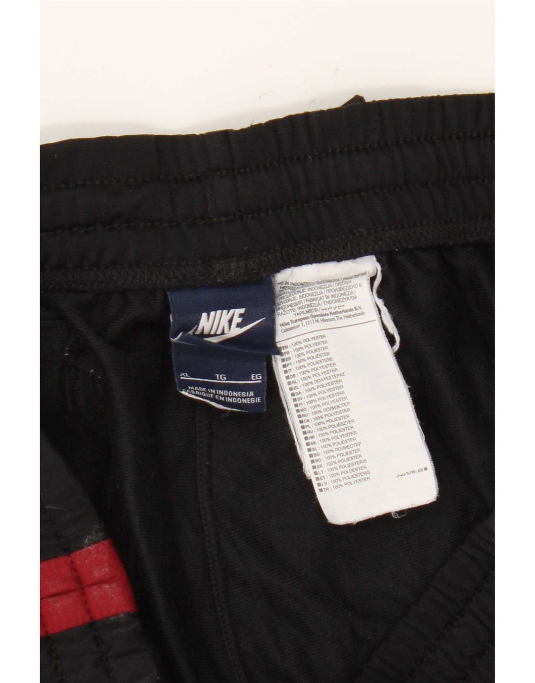 Nike Pantalon de survêtement pour homme XL Noir Colorblock Polyester