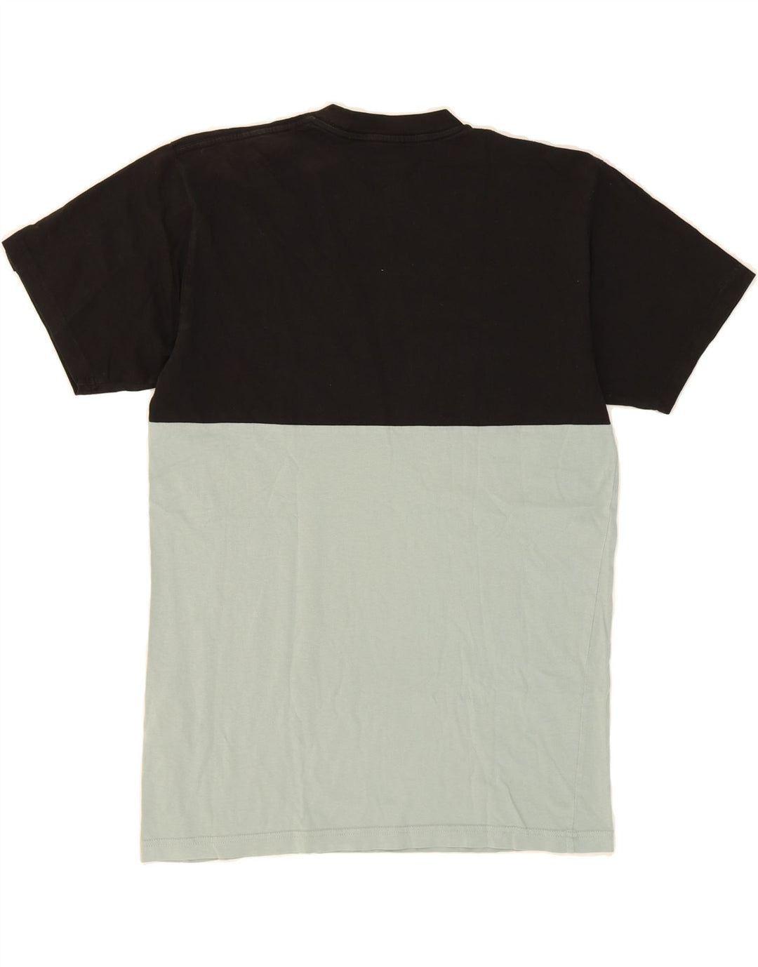 VANS Mens Classic Fit T-Shirt Top Medium Black Colourblock Cotton Vintage Vans and Second-Hand Vans from Messina Hembry 