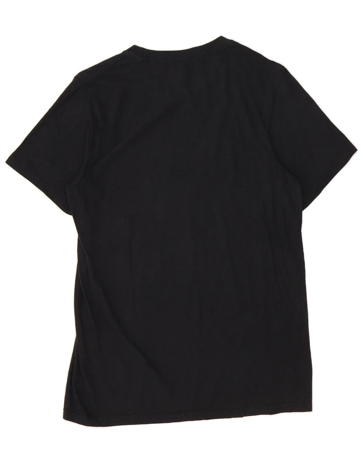 ADIDAS Mens Graphic T-Shirt Top Small Black Cotton Vintage Adidas and Second-Hand Adidas from Messina Hembry 