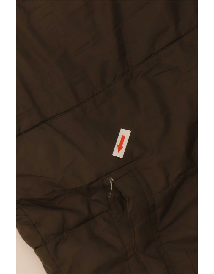Gap Gilet rembourré pour homme UK 38 Medium Kaki Polyester