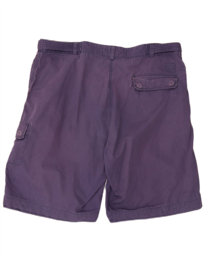 Timberland Short cargo régulier pour homme W38 XL en coton bleu