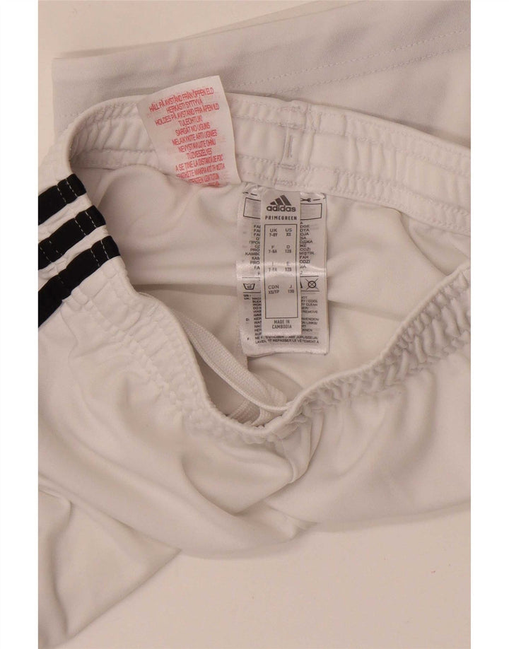 Adidas Short de Sport Juventus Garçon 7-8 Ans Blanc Polyester