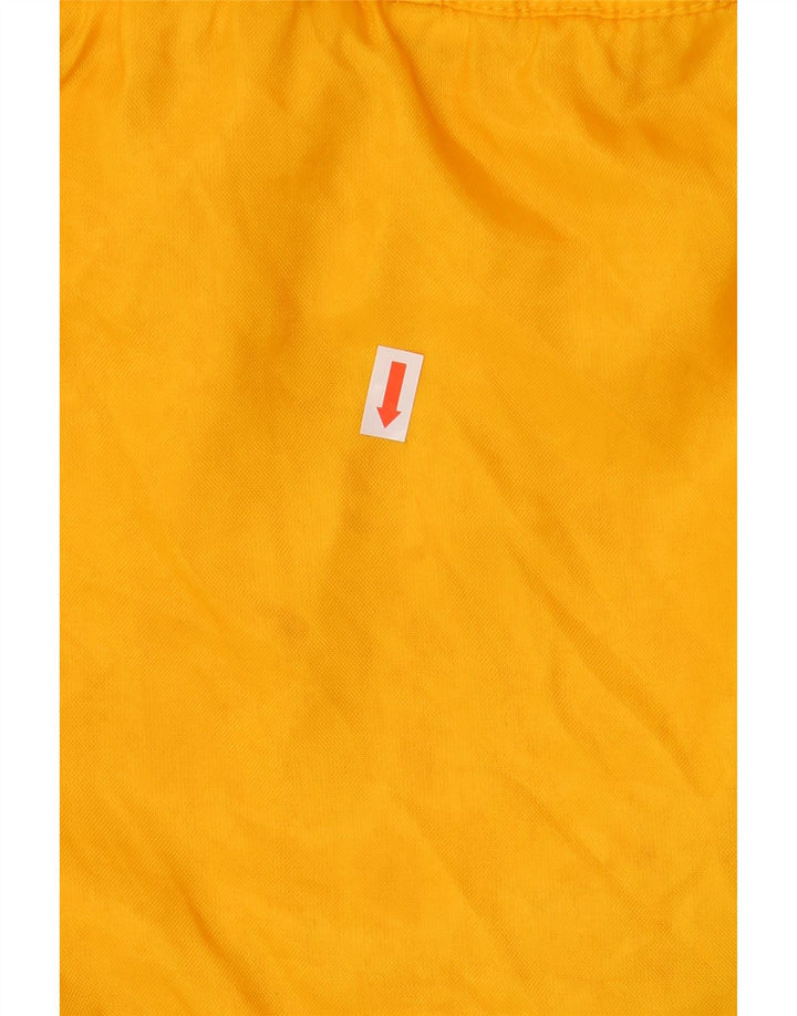 ACTIVE Veste de pluie à capuche pour homme UK 38 Jaune moyen Polyamide