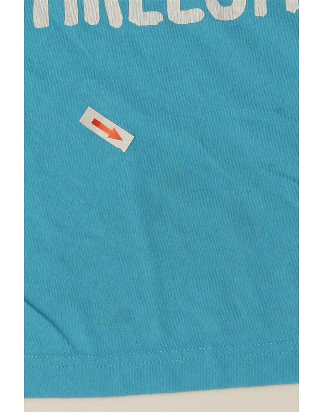 Adidas T-Shirt Graphique Homme Bleu Moyen