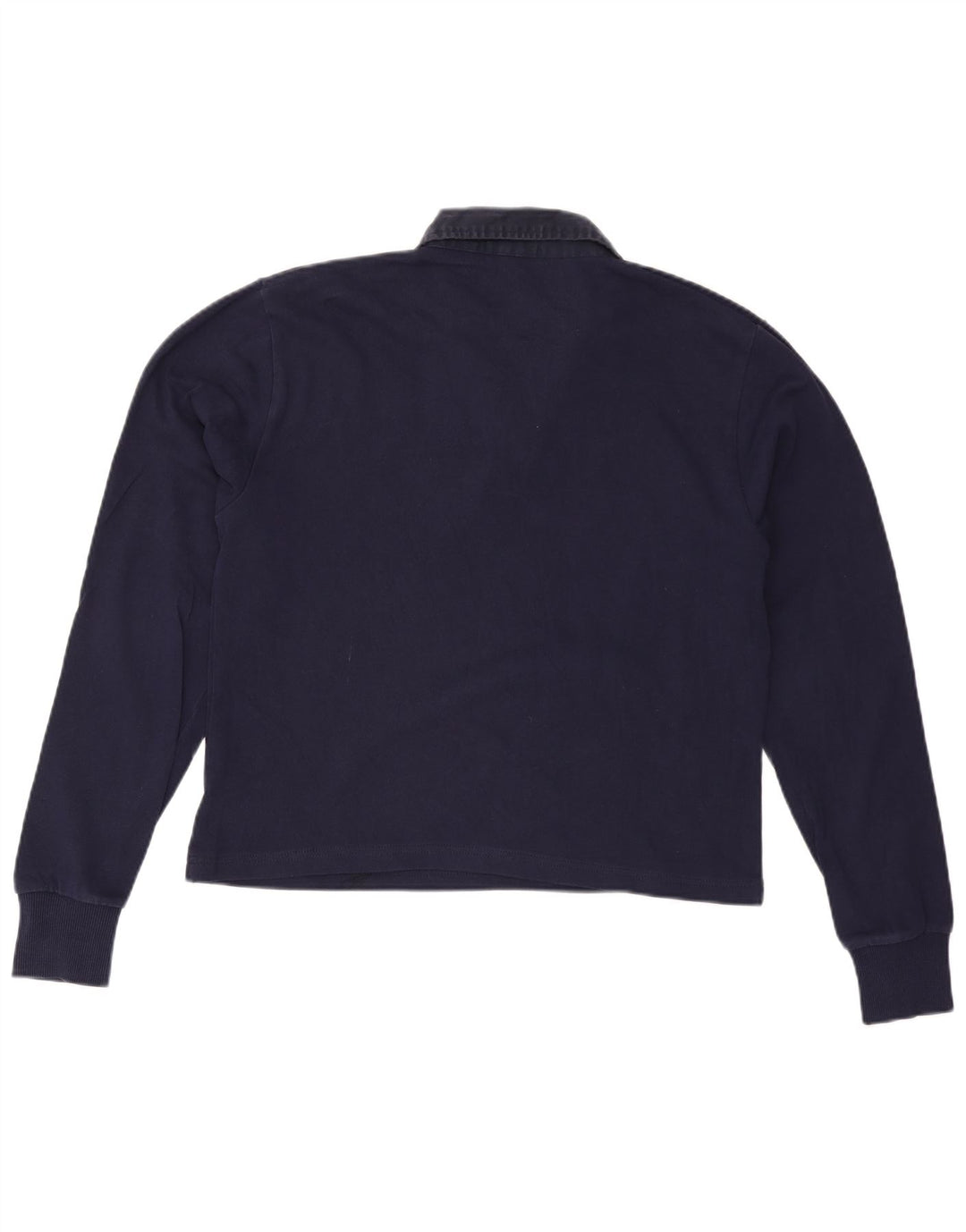 GANT Polo surdimensionné à manches longues pour femme UK 14 Bleu marine moyen