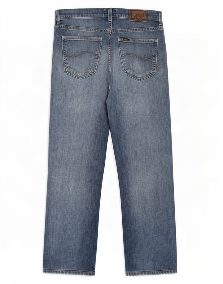 Lee Jean Droit W32 L27 Homme Bleu