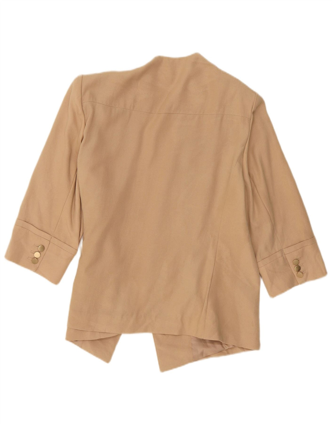 Marks & Spencer Veste blazer ouverte à manches 3/4 pour femme UK 20 2XL Beige