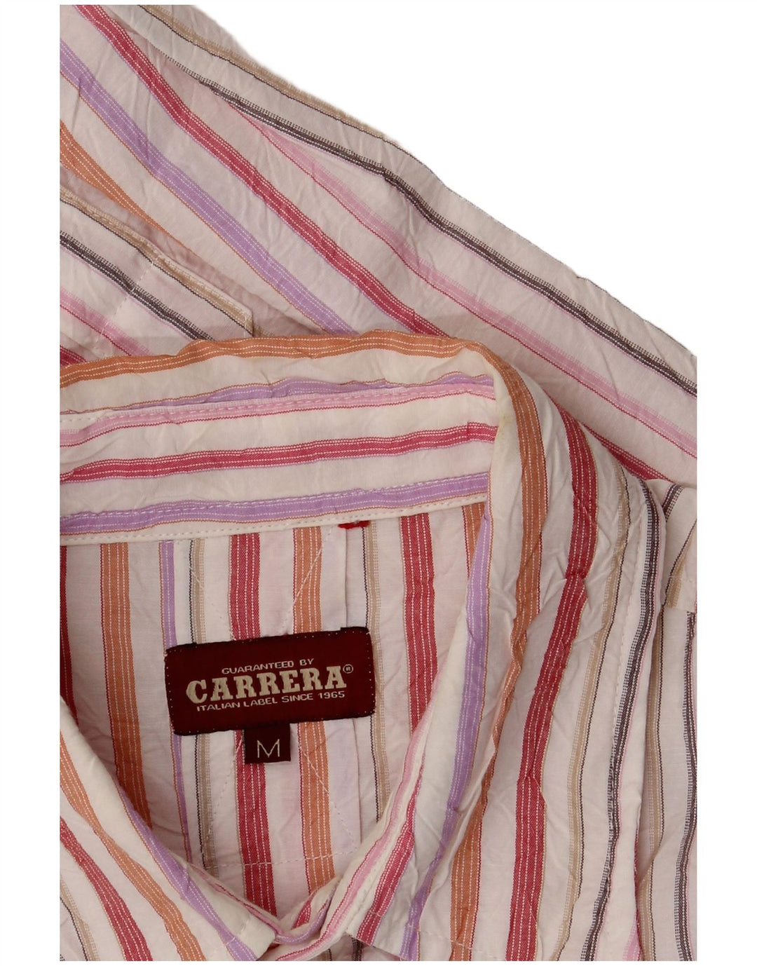 Carrera Chemise Medium Multicolore Rayé Coton Homme