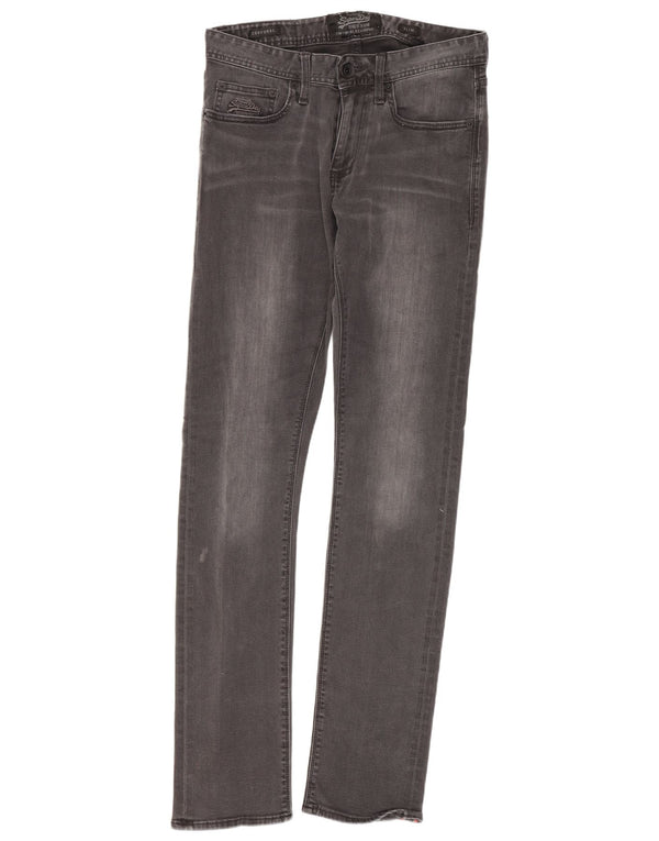 Superdry Jean Slim W29 L32 Gris Coton Homme