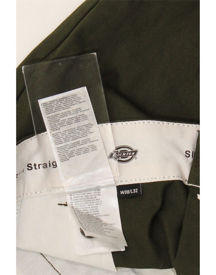 DICKIES Pantalon Chino Slim Droit Homme W38 L32 Kaki Polyester