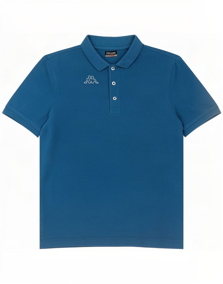 Kappa Polo Homme Grand Bleu Coton