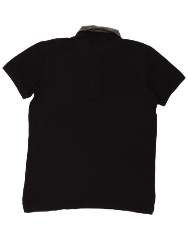 Diesel Polo Slim Fit XL Homme Noir Colourblock Coton