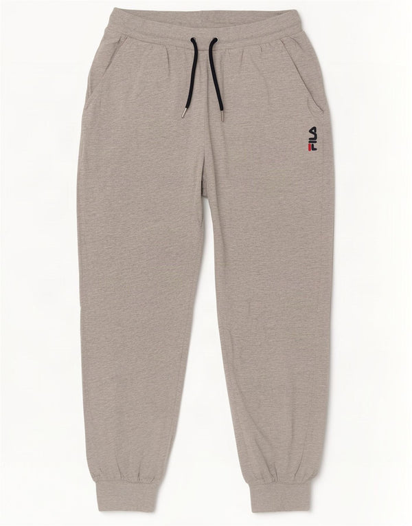 Fila Pantalon de survêtement pour femme Joggers UK 44 Coton moucheté gris moyen
