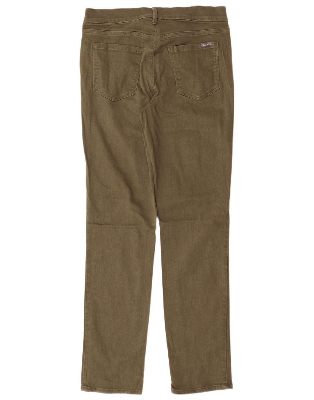 EDDIE BAUER Pantalon décontracté pour femme US 10 Large W32 L30 Kaki