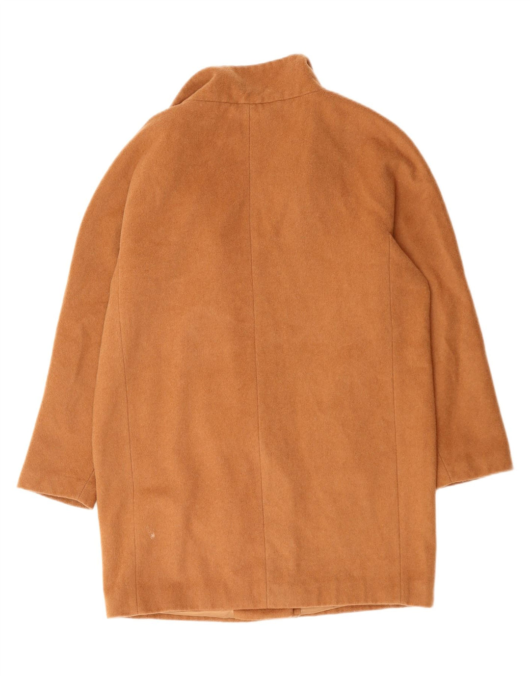 Jaeger Pardessus coupe ample pour femme UK 14 laine marron moyen