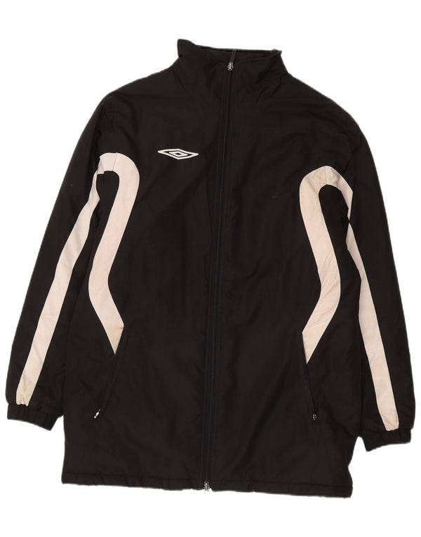 Under Armour Veste coupe-vent pour homme UK 36 Small Noir Colourblock