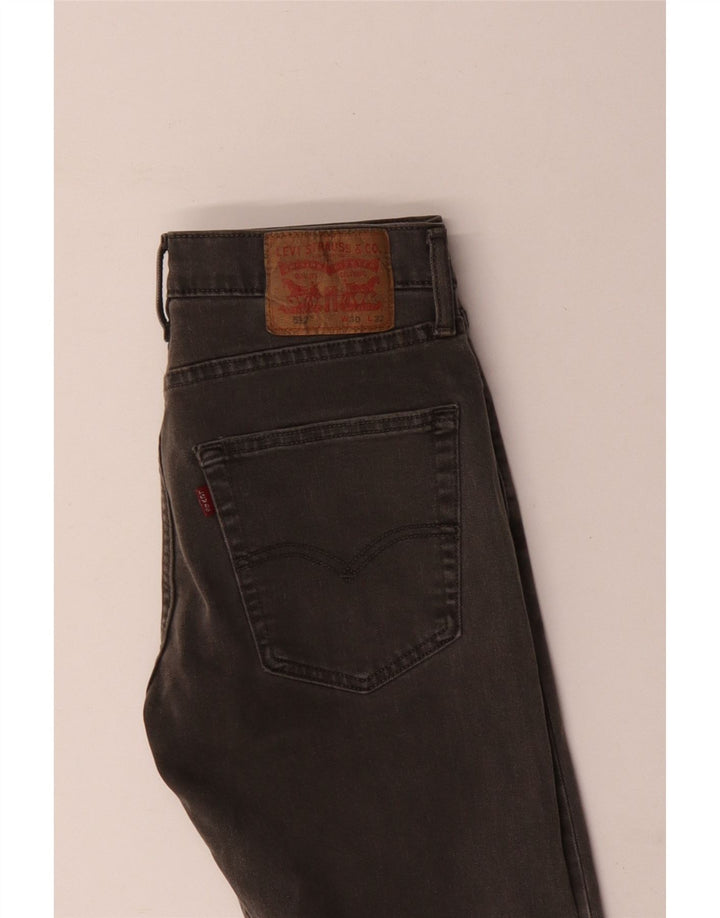 Levi's Jean 512 Slim Fuselé W30 L32 Homme Gris Coton