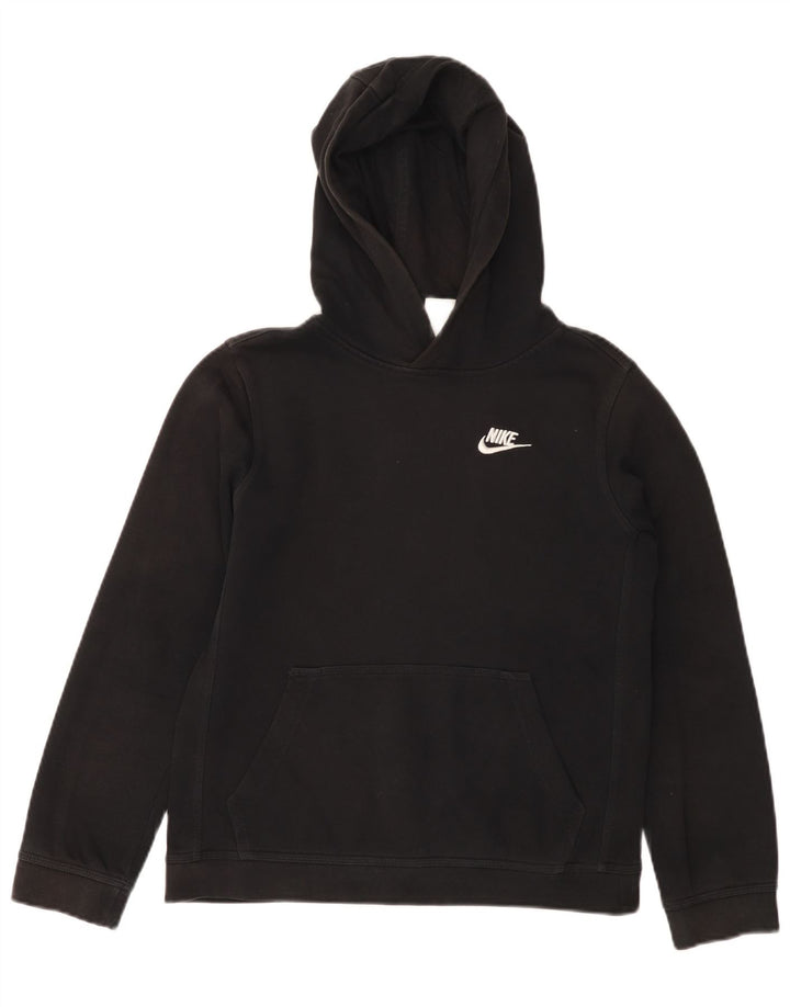 NIKE Pull à capuche pour garçon 12-13 ans Grand Noir Coton