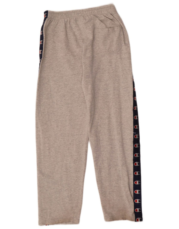 Champion Pantalon de Survêtement Graphique Homme Gris Moyen Colourblock Cotton