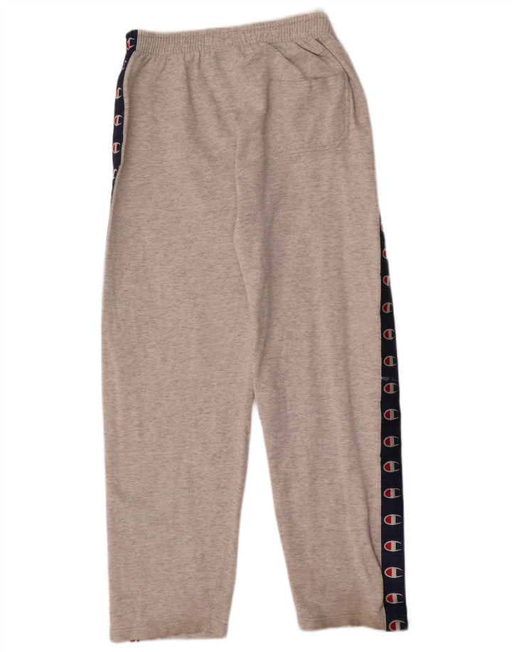 Champion Pantalon de Survêtement Graphique Homme Gris Moyen Colourblock Cotton