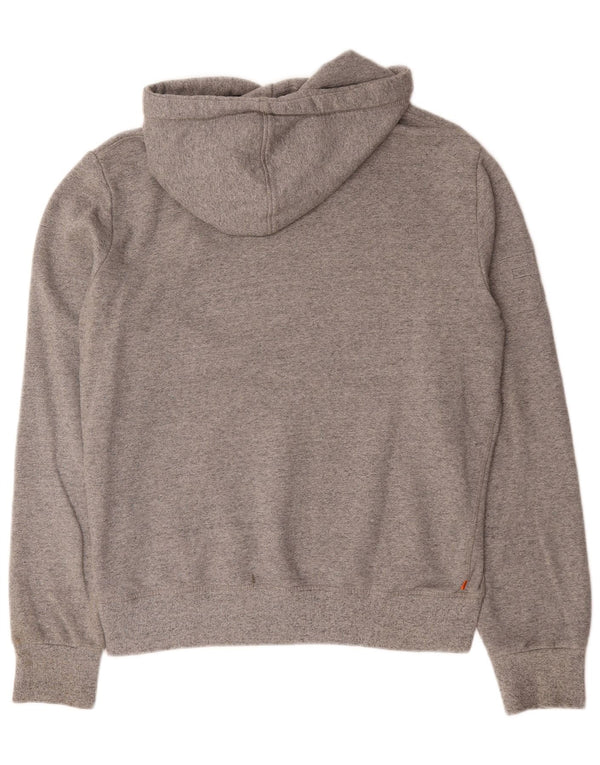 Superdry Pull à capuche graphique pour homme en coton gris moyen