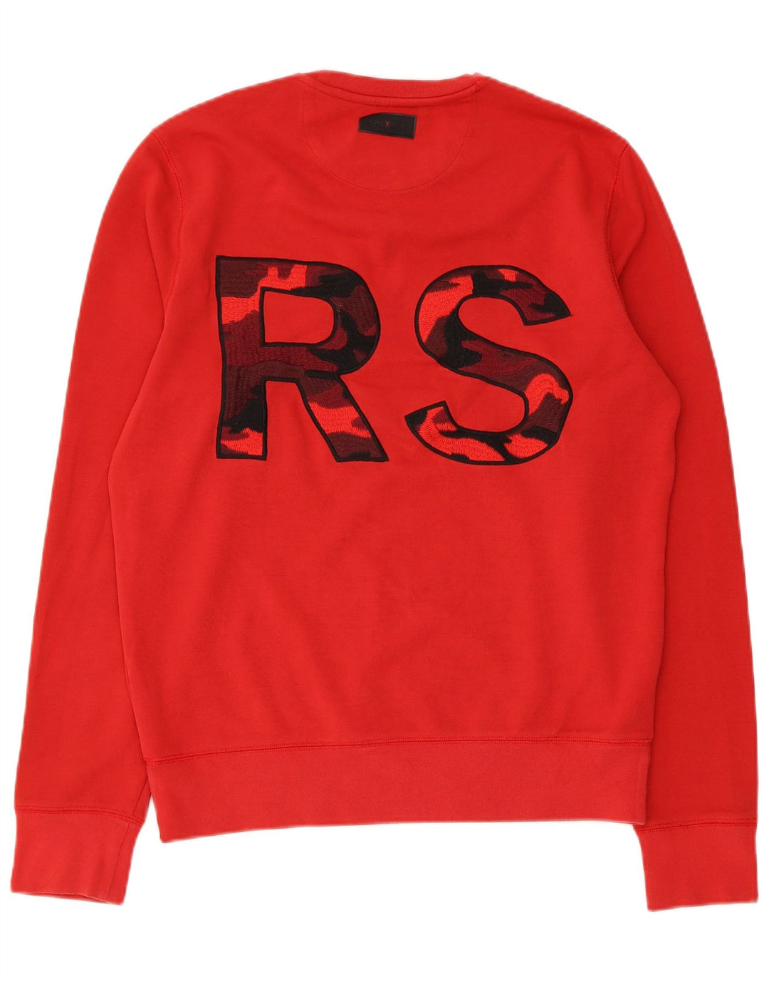 Michael Kors Sweat-shirt graphique pour femme UK 14 en coton rouge moyen