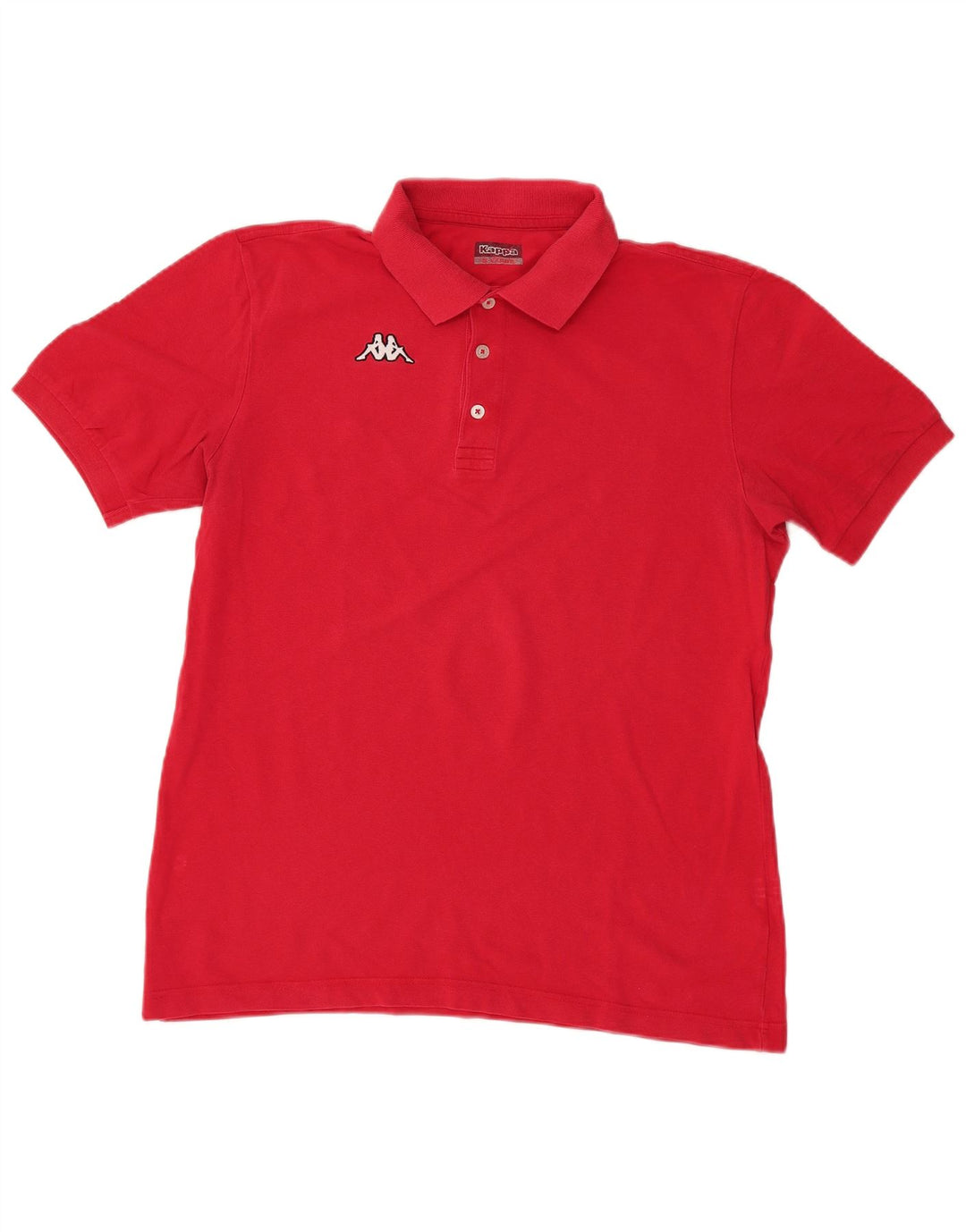 KAPPA Polo Homme XL Rouge Coton