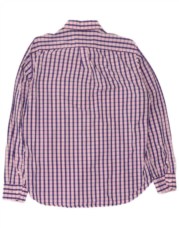 Harmont & Blaine Chemise Homme XL Coton Vichy Rose