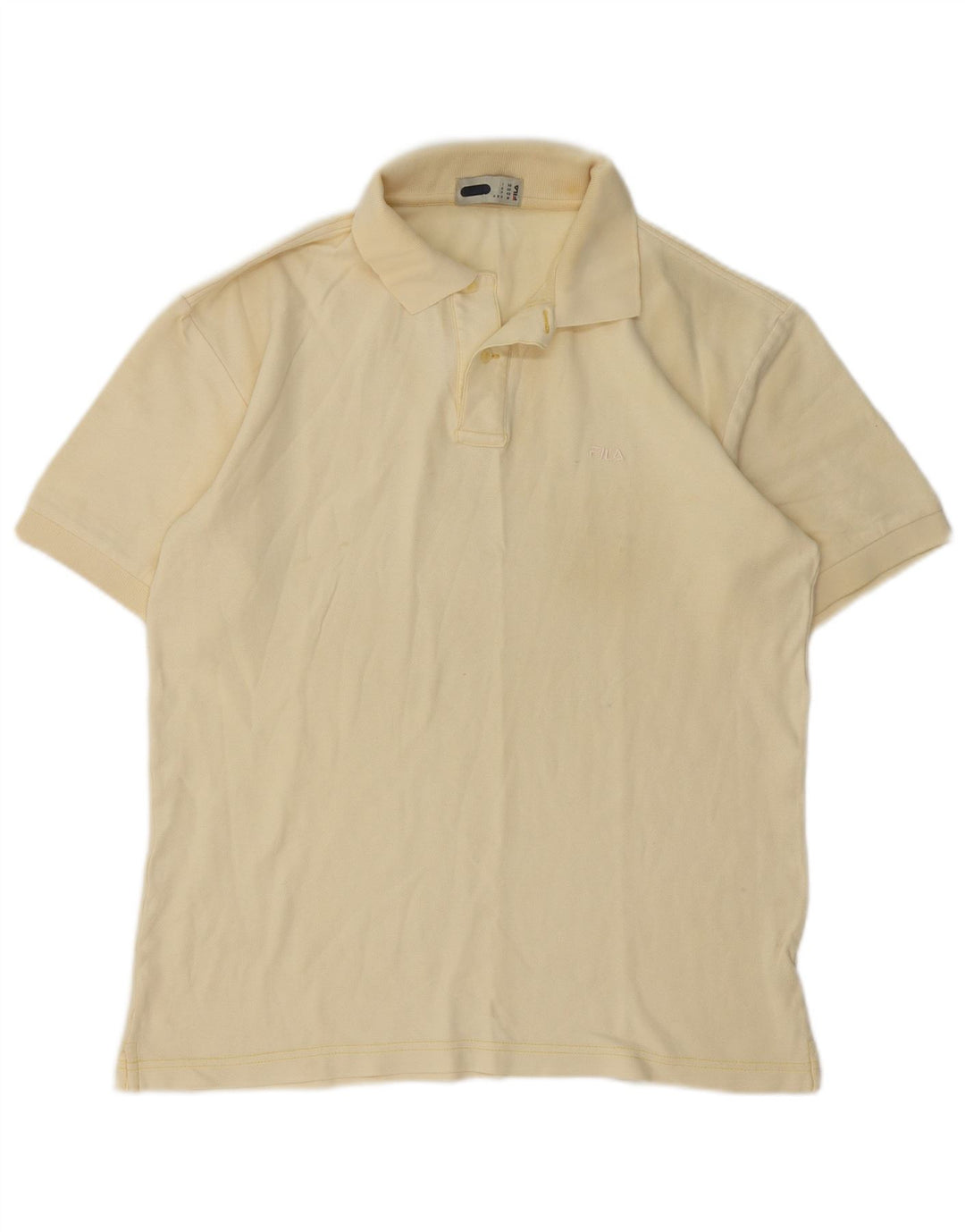Fila Polo Homme IT 50 Coton Blanc Cassé Moyen