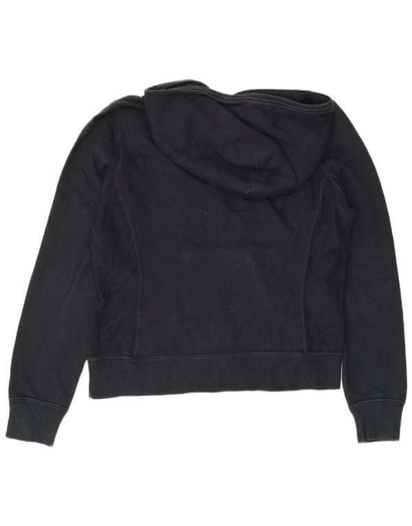 Champion Pull à capuche graphique pour femme UK 10 Small Bleu marine Coton