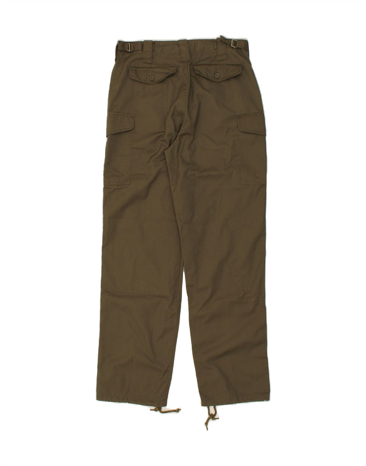 VINTAGE Pantalon Cargo Droit Homme W30 L30 Kaki