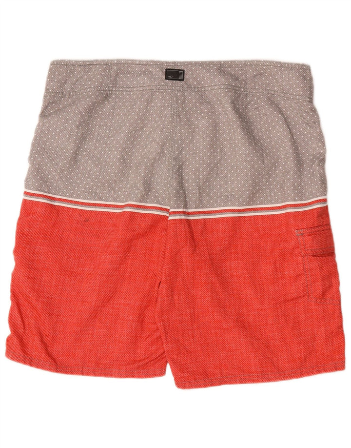 O'Neill Short de Bain Homme Large Rouge Colourblock