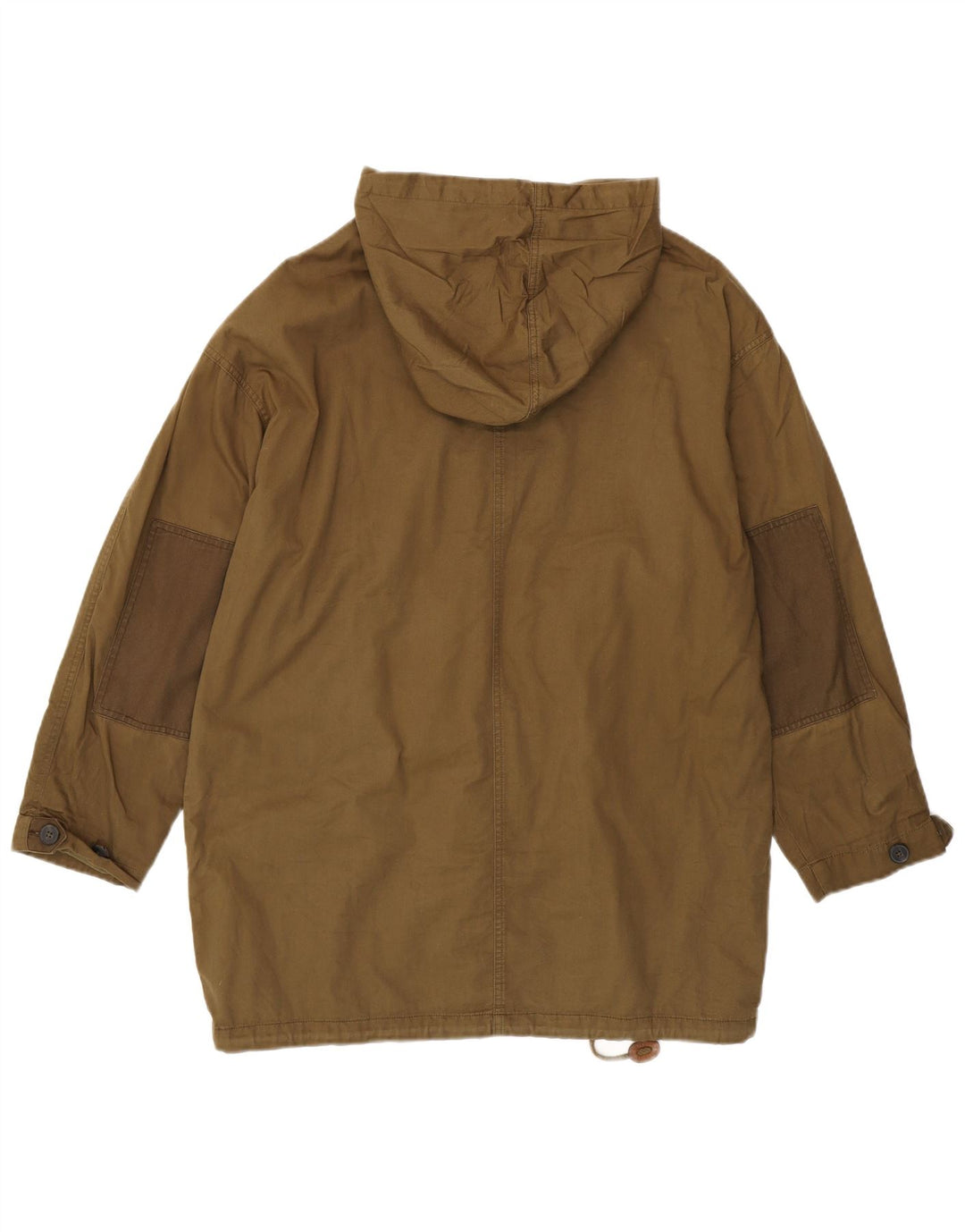 JACK WILLS Manteau coupe-vent surdimensionné à capuche pour femme UK 12 Kaki moyen