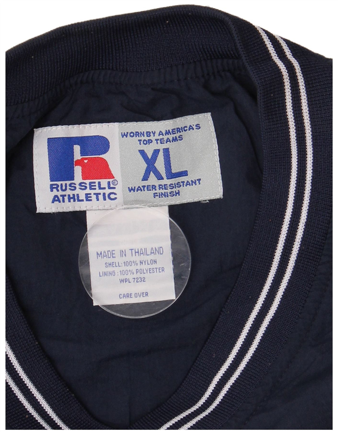 Russell Athletic Veste de survêtement pour homme XL en nylon bleu marine
