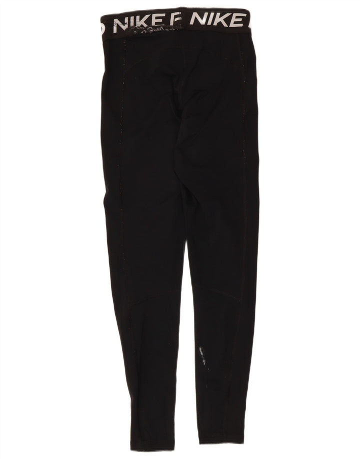 Nike Legging graphique pour femme UK 8 Small Noir Polyester