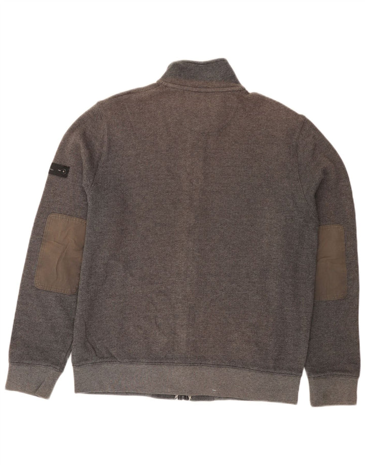 BEN SHERMAN Veste de Survêtement Homme Gris Moyen Coton