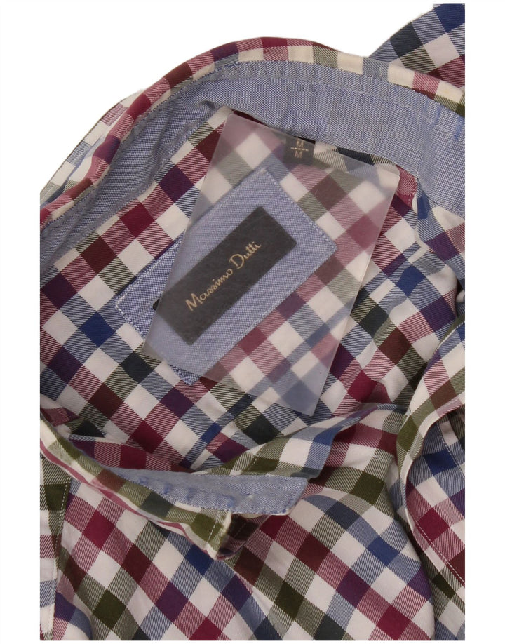 Massimo Dutti Chemise Homme Vichy Multicolore Moyen