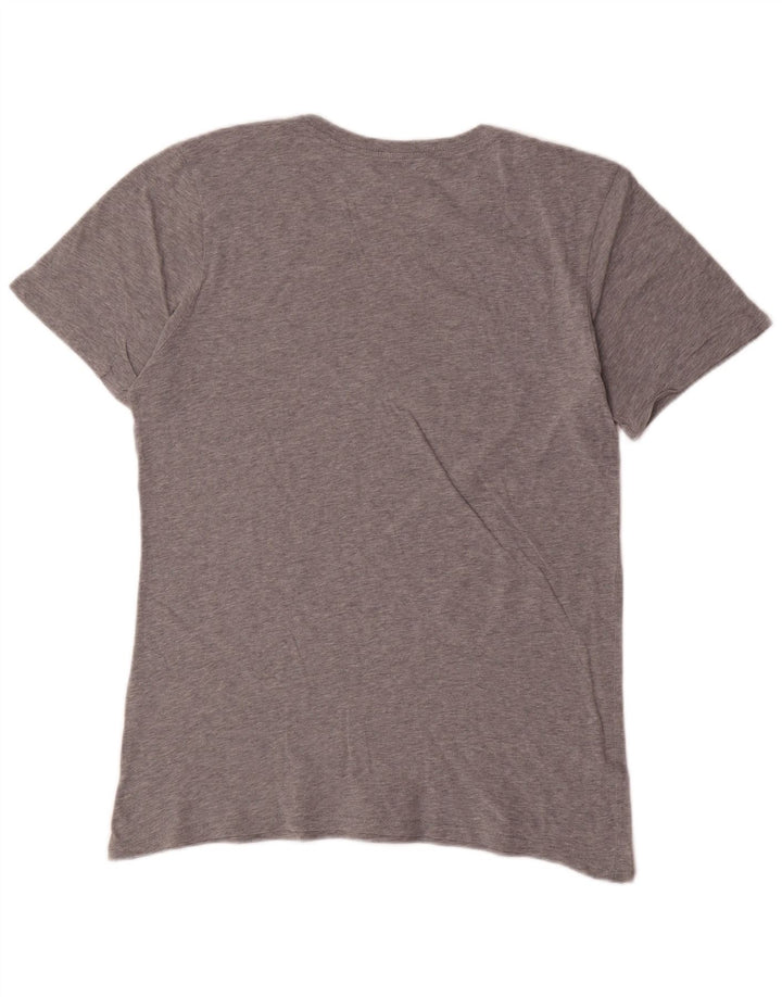 Nike T-shirt graphique pour hommes, petit, gris, coton