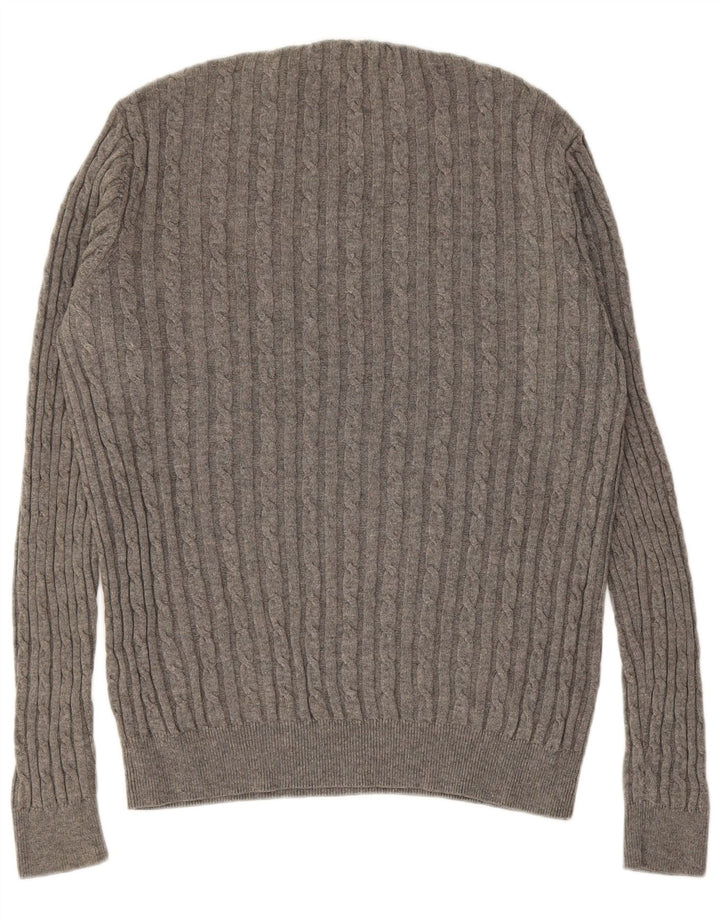 JACK WILLS Pull Col Rond The Marlow Homme Gris Moyen